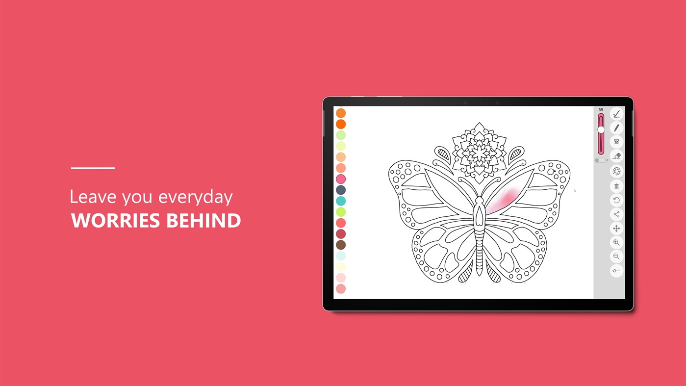 #1. Zen: Coloring book for adults (Windows) Ved: JH Digital Solutions