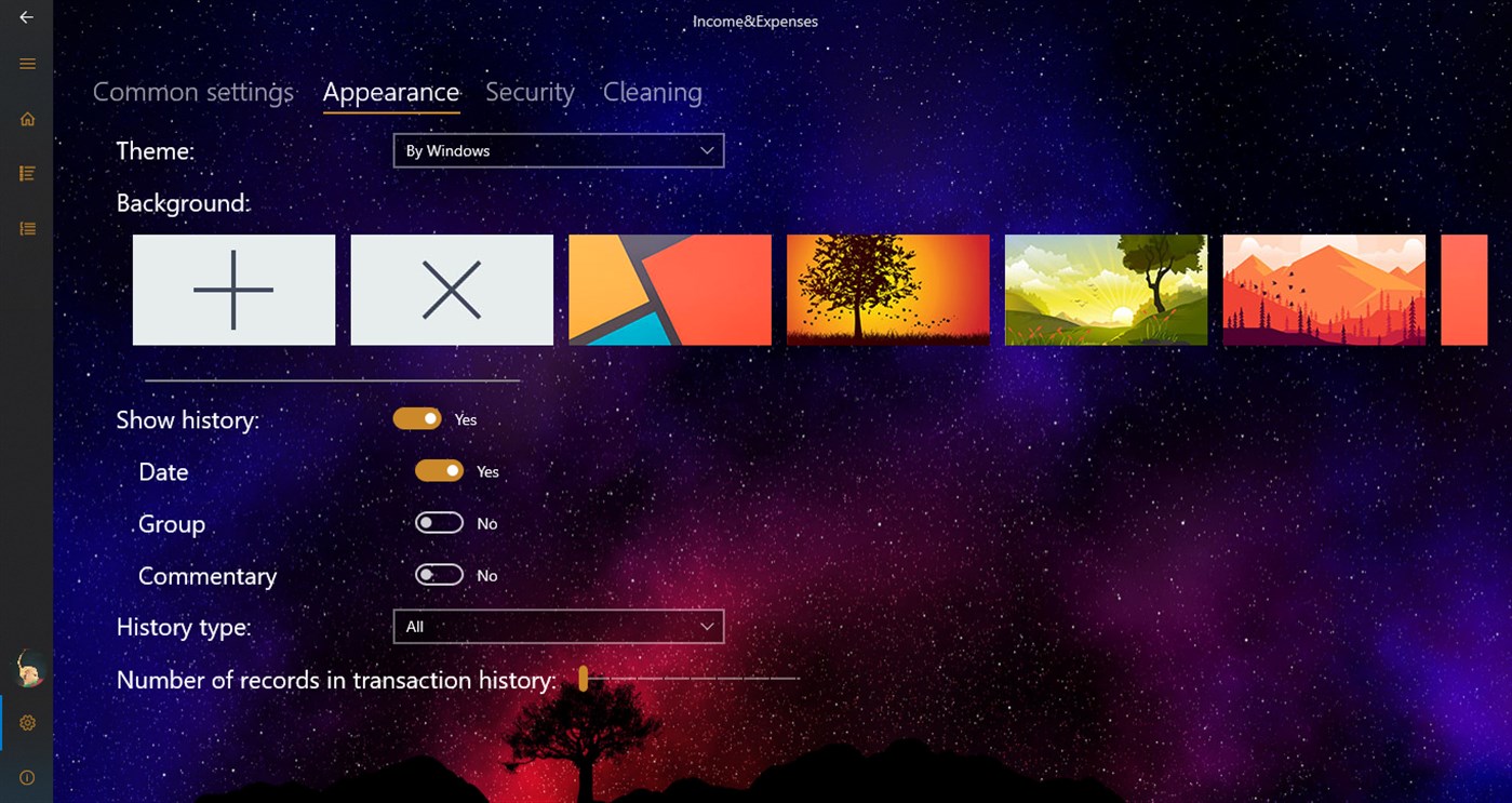 #6. Income&Expenses (Windows) By: Vadym Verloka