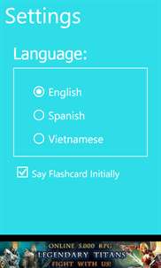 Flashcards for Toddlers English Vietnamese Spanish screenshot 3