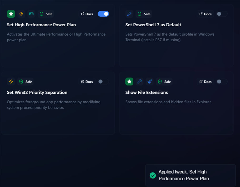 #3. CoreX Utility (Windows) Von: Noveriks