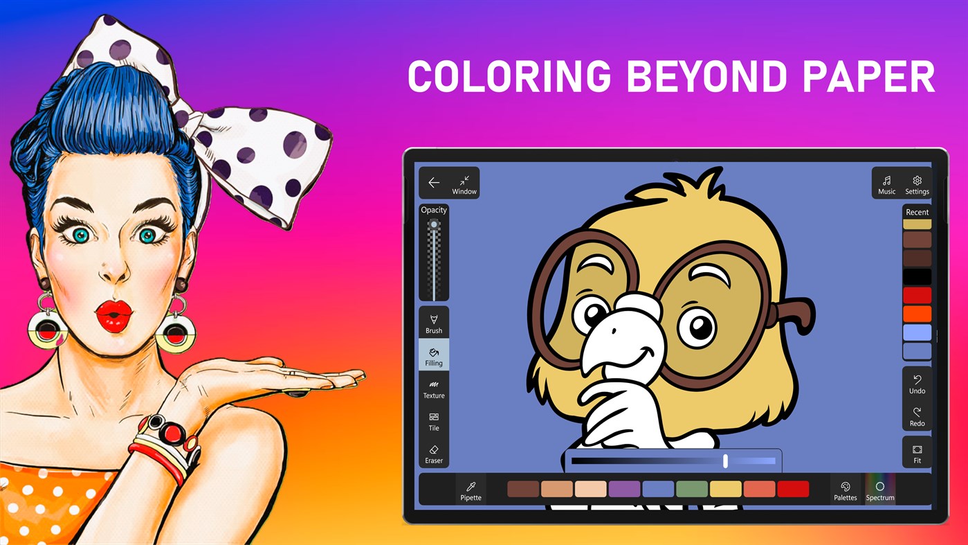 #1. Coloring Book - Harmony (Windows) Podle: devel0per