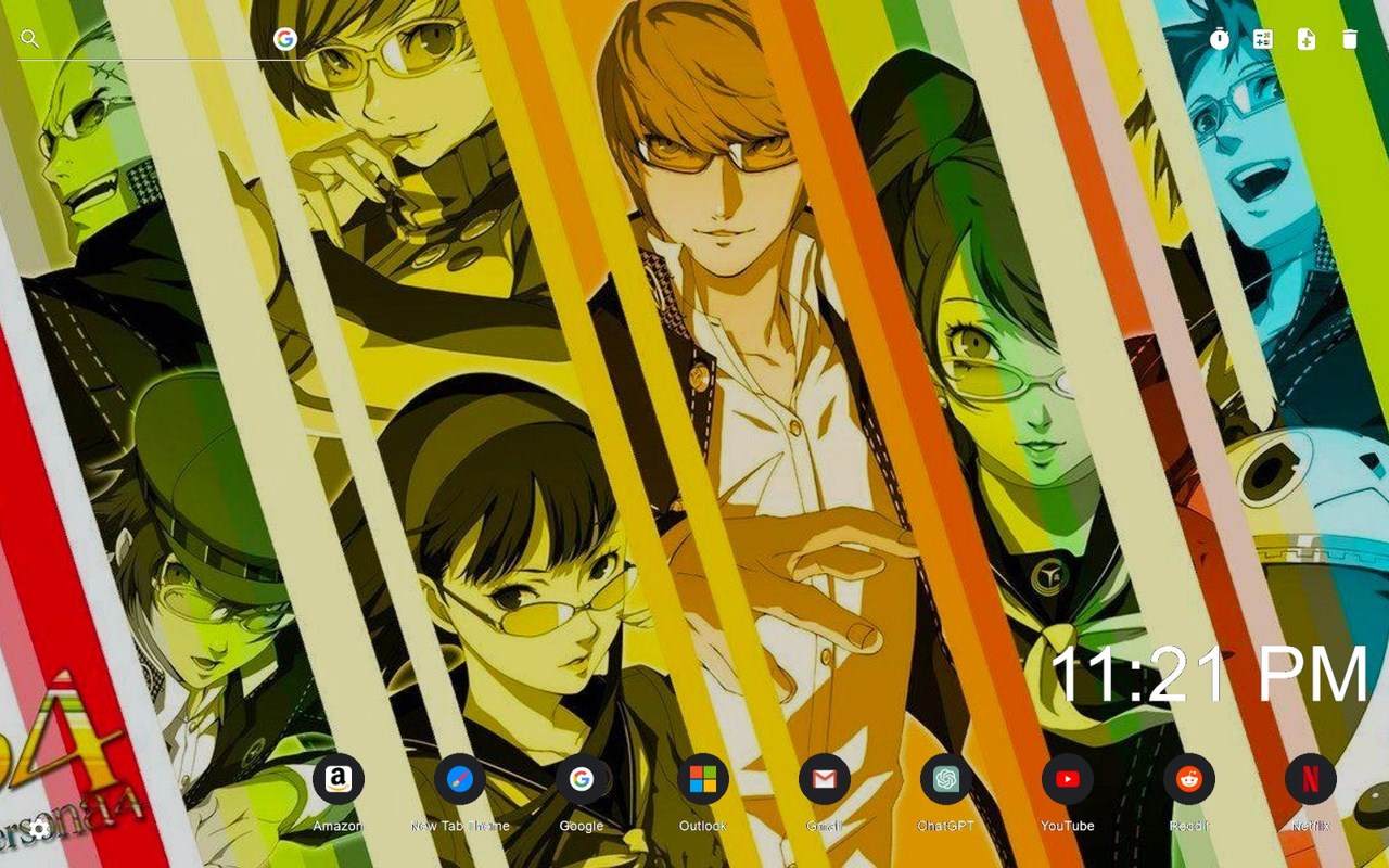 Persona 4 Golden Wallpapers New Tab