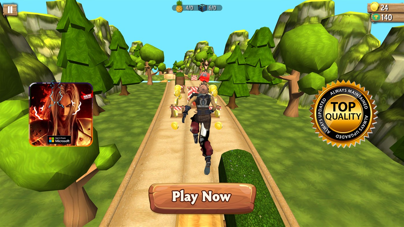 #4. Go Sephiroth Run (Windows) De: SmartBrainLAb