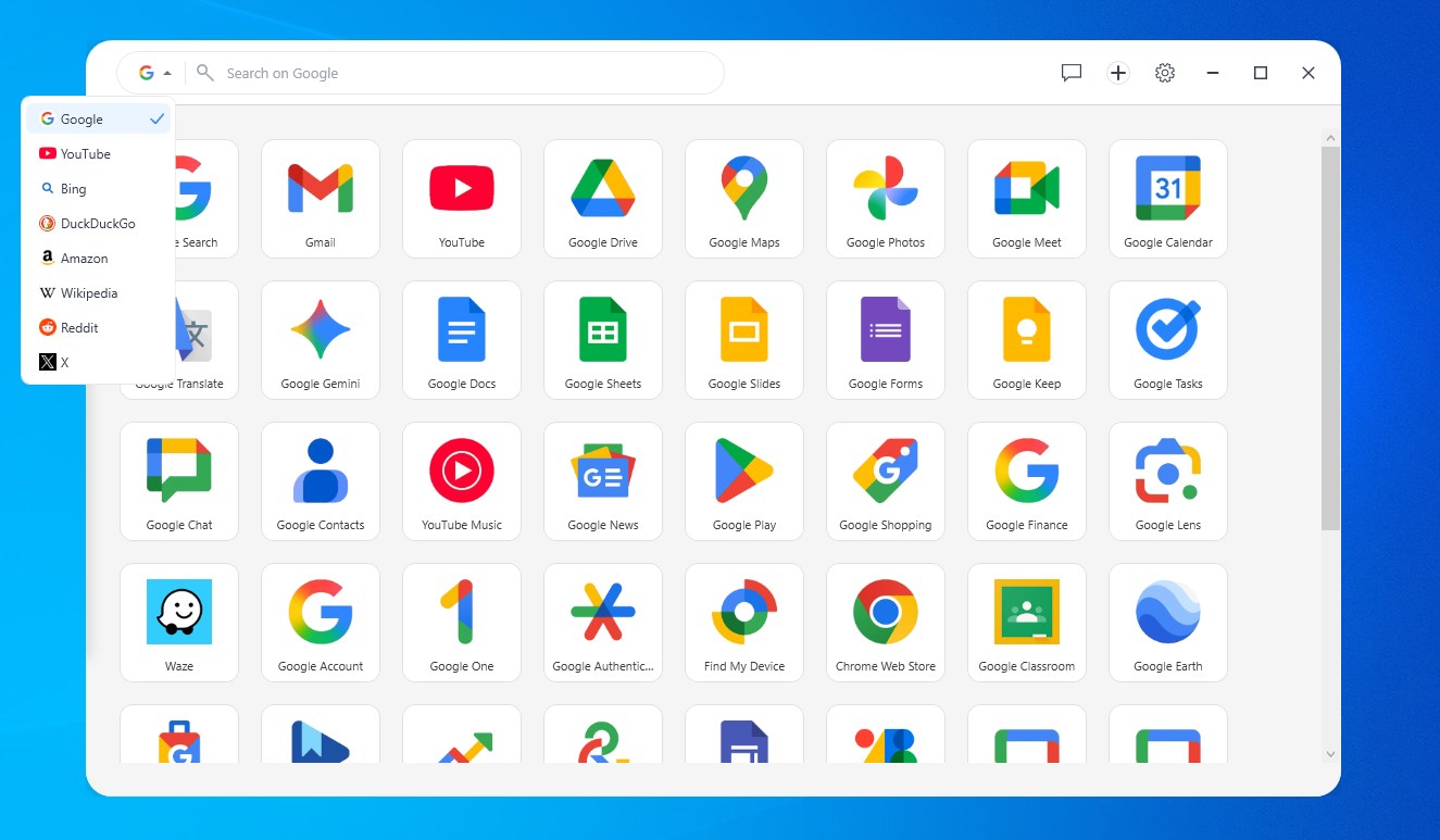 G App Launcher for Workspace Suite screenshot