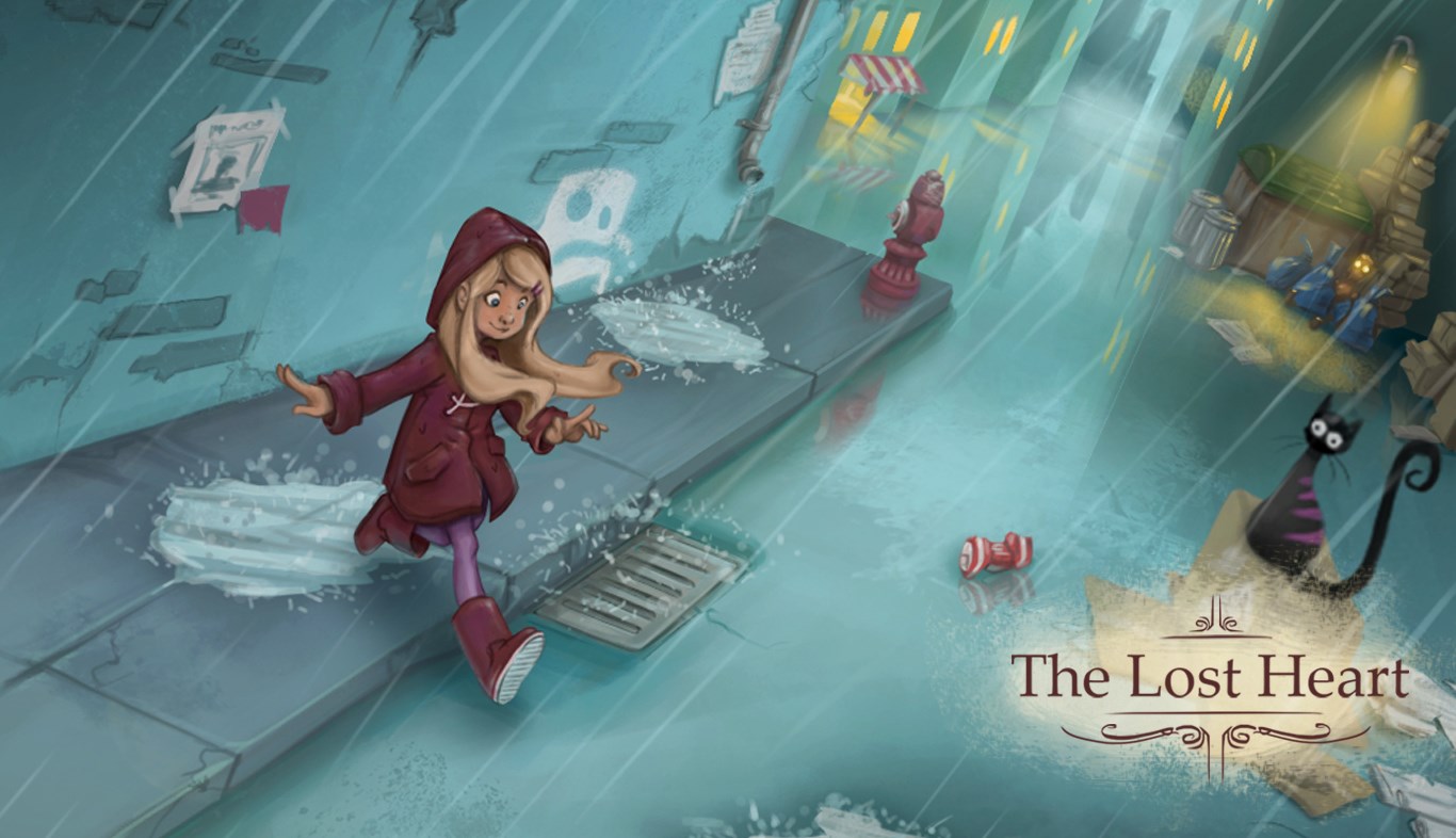 Lose heart перевод. Мультики. Lost Heart игра. The story of the Lost child. Новогодние герои картинки.