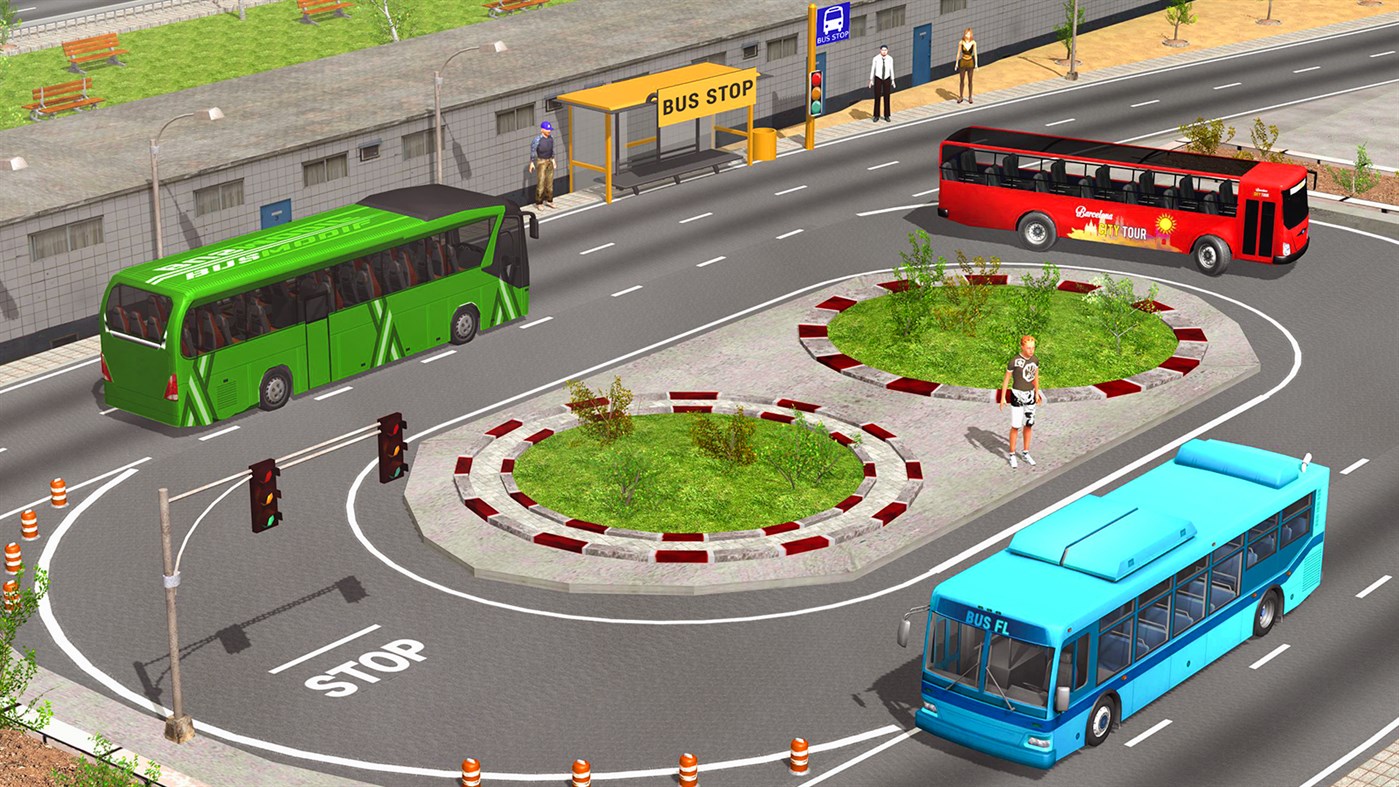 #3. Bus Drive Simulation (Windows) Von: LucknOk Game