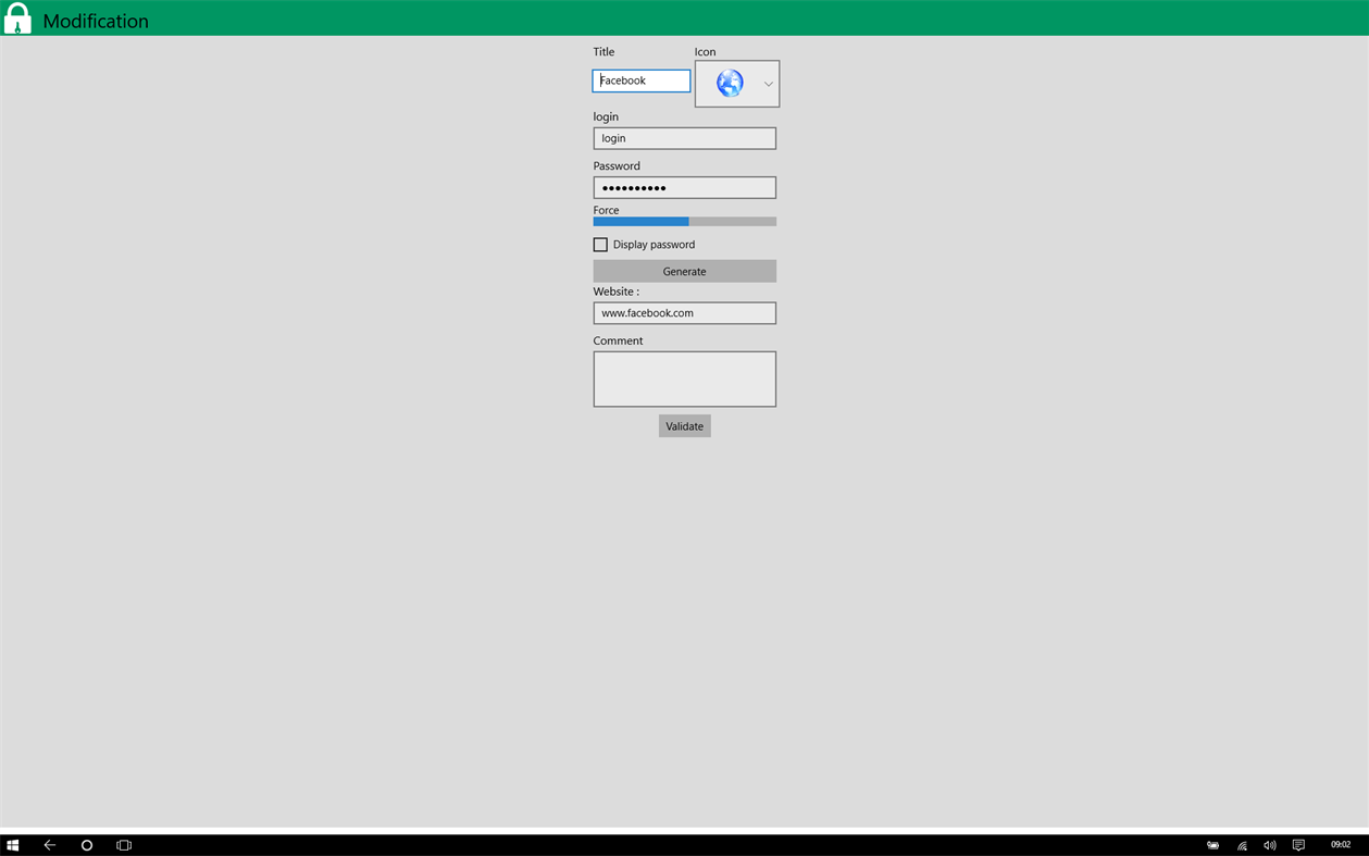 #5. Simply password (Windows) Door: Quentin Delfour