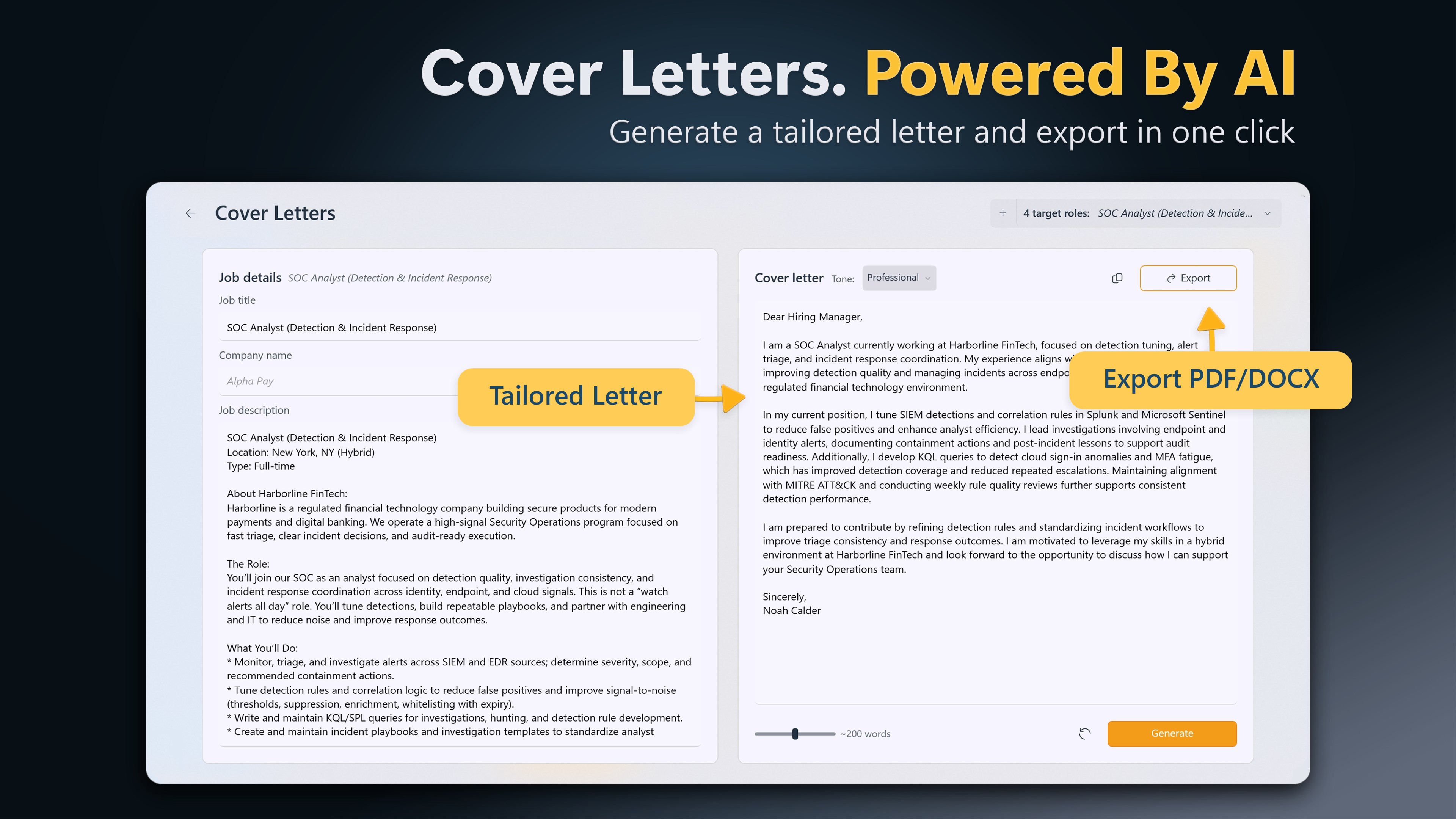 Resumy – Offline CV & Resume Builder with ATS Check screenshot