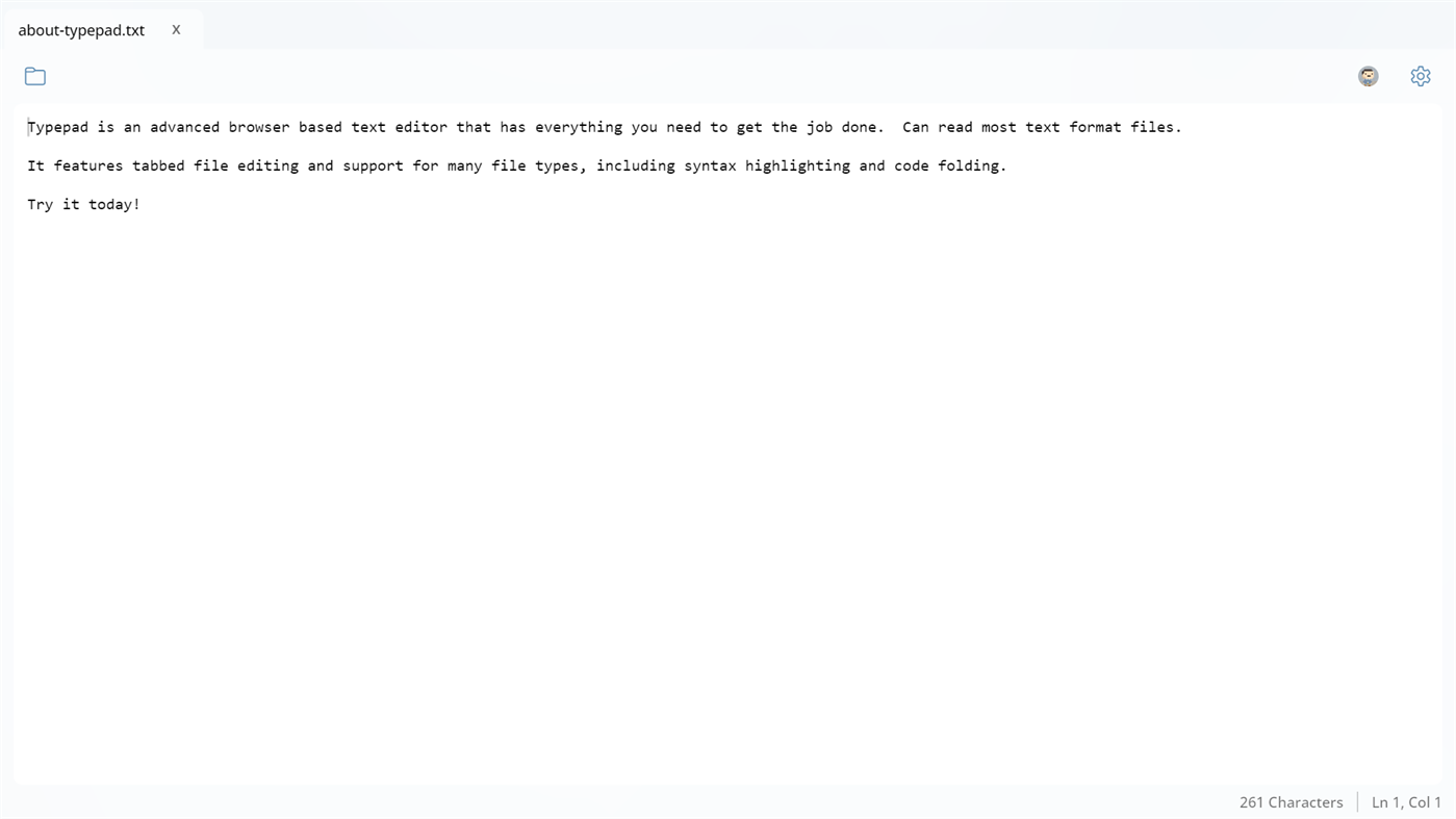 #1. Typepad (Windows) Ved: Ape Apps