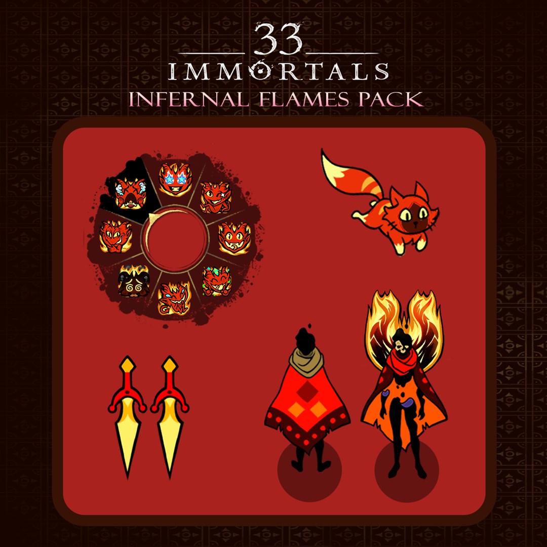 33 Immortals - Höllische-Flammen-Paket