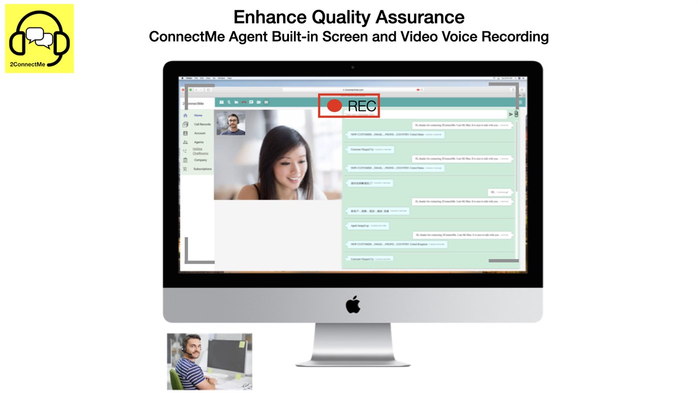 #6. ConnectMe Agent Video Chat (Windows) 由: 2CONNECTME LIMITED