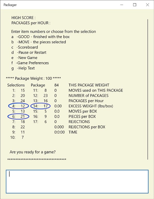 Packager — 6