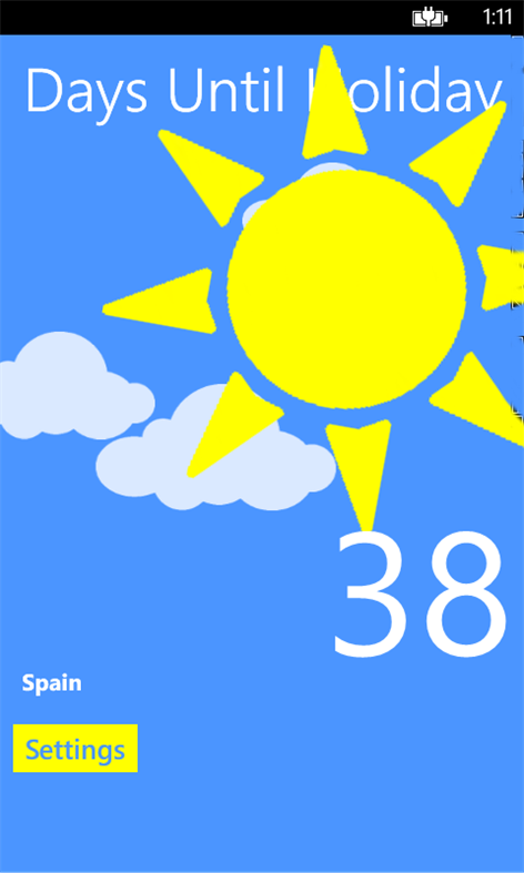 Holiday Countdown for Windows 10 free download on 10 App Store