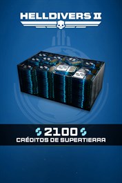 HELLDIVERS™ 2: 2100 Créditos de Supertierra