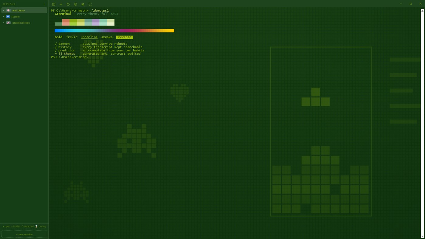 #6. GTerminal (Windows) Ved: Gus Catalano