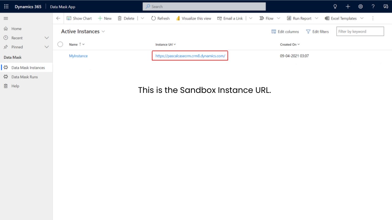 Snapshot 2 of Data Mask Tool for Dataverse