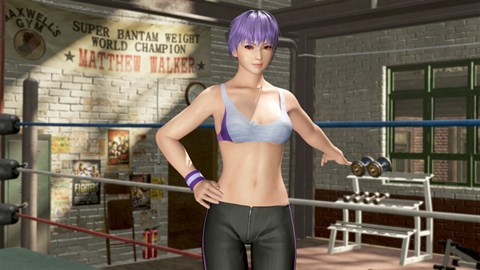 DOA6 Equipo de entrenamiento "¡Más energía!" - Ayane