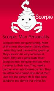 Scorpio Personality screenshot 3