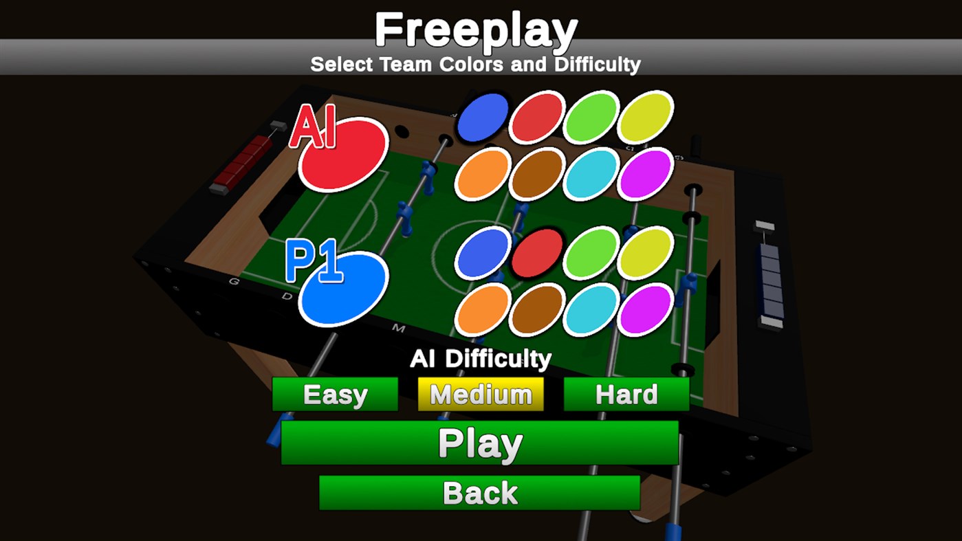 #2. Table Soccer Challenge (Windows) By: Magnin and Associates