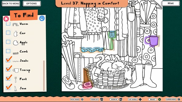 INK ENIGMA: Coloring Hidden Objects — 3