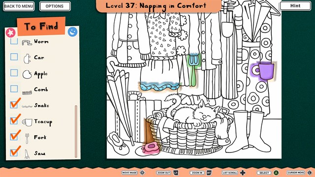 INK ENIGMA: Coloring Hidden Objects screenshot 3
