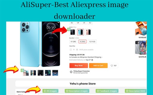 AliSuper: AliExpress Image & Video Downloader