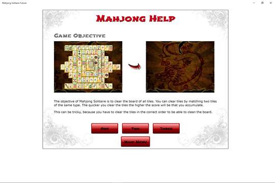 Mahjong Solitaire Future screenshot 8