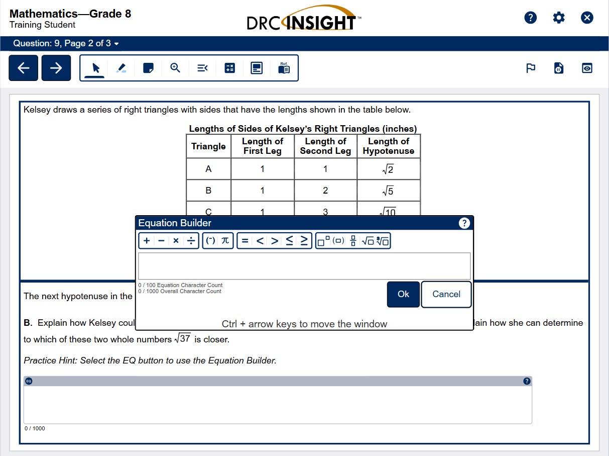 DRC INSIGHT screenshot