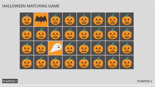 Halloween Matching Game screenshot 1