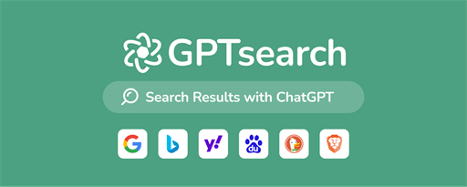 GPT Search - Search Engine Featuring ChatGPT marquee promo image