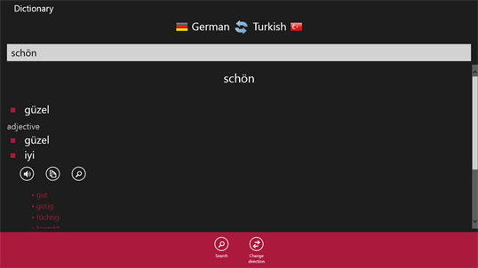 German - Turkish screenshot 2