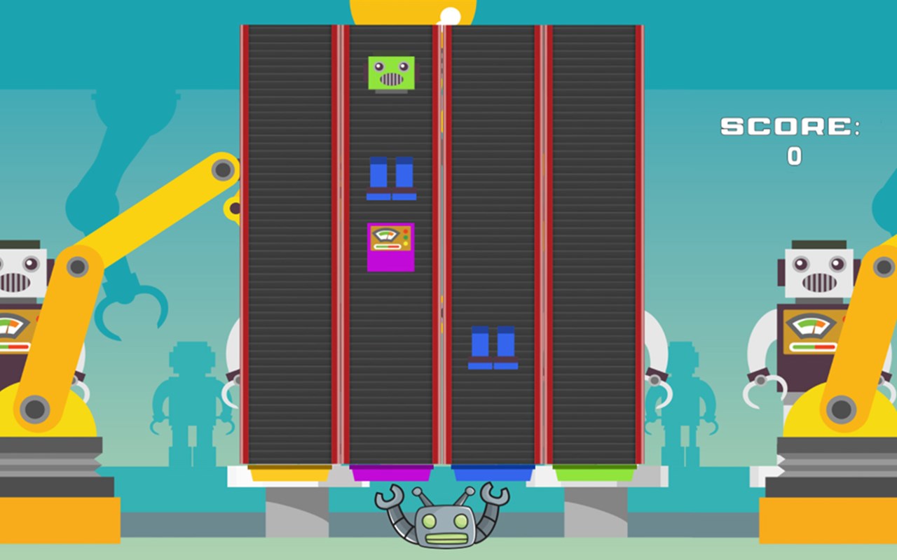 Robot Factory Puzzle Game