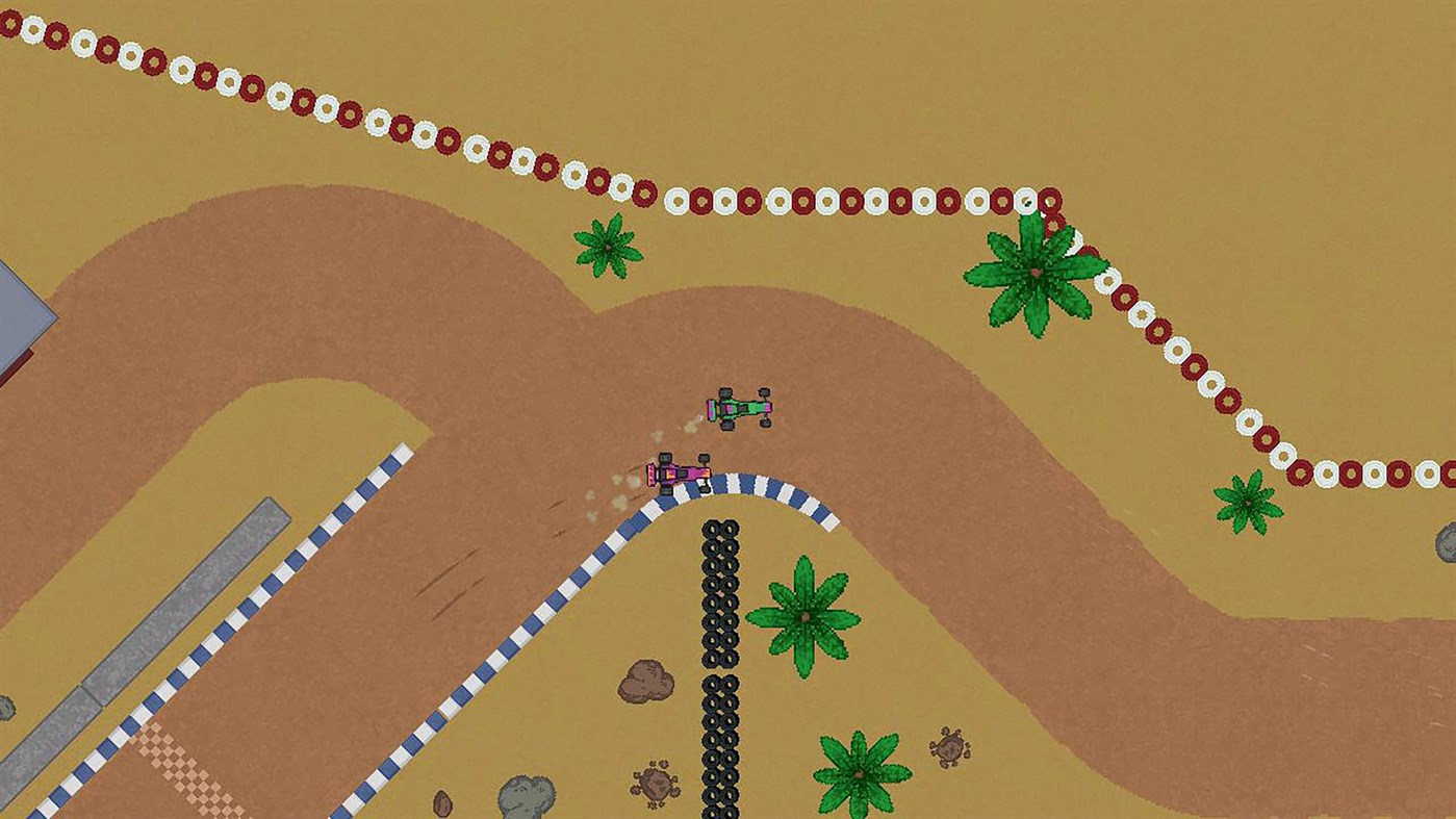 #2. Full Throttle Pixel Racing (Windows) By: Benjamin Kistler