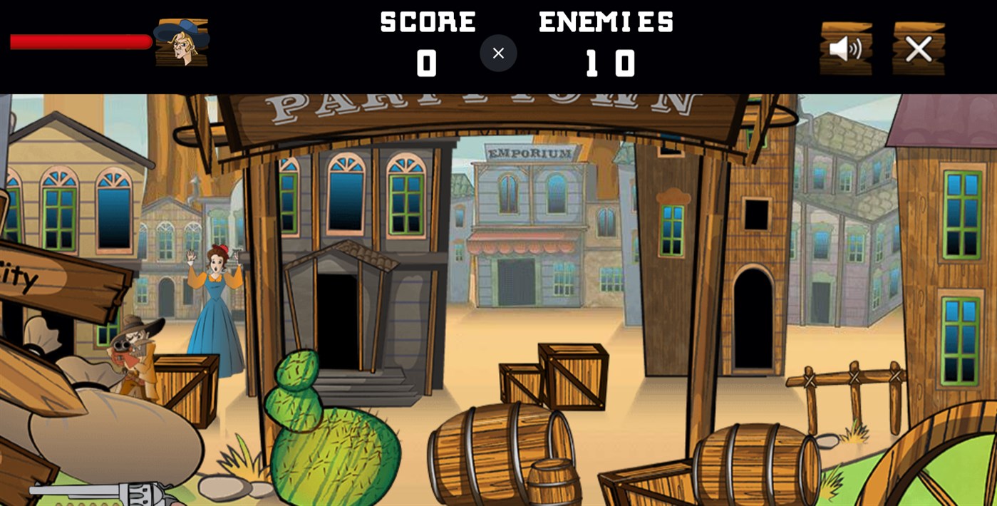 #1. Sheriff's Wrath (Windows) By: Advergame Technologies Private Limited