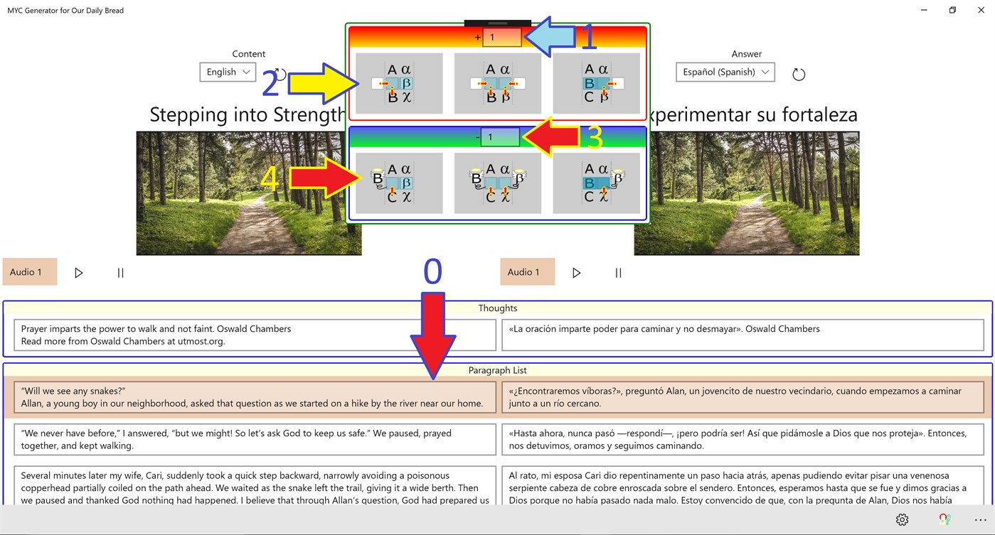 #2. MYC Generator for Our Daily Bread (Windows) 由: Young-Chung Hsue