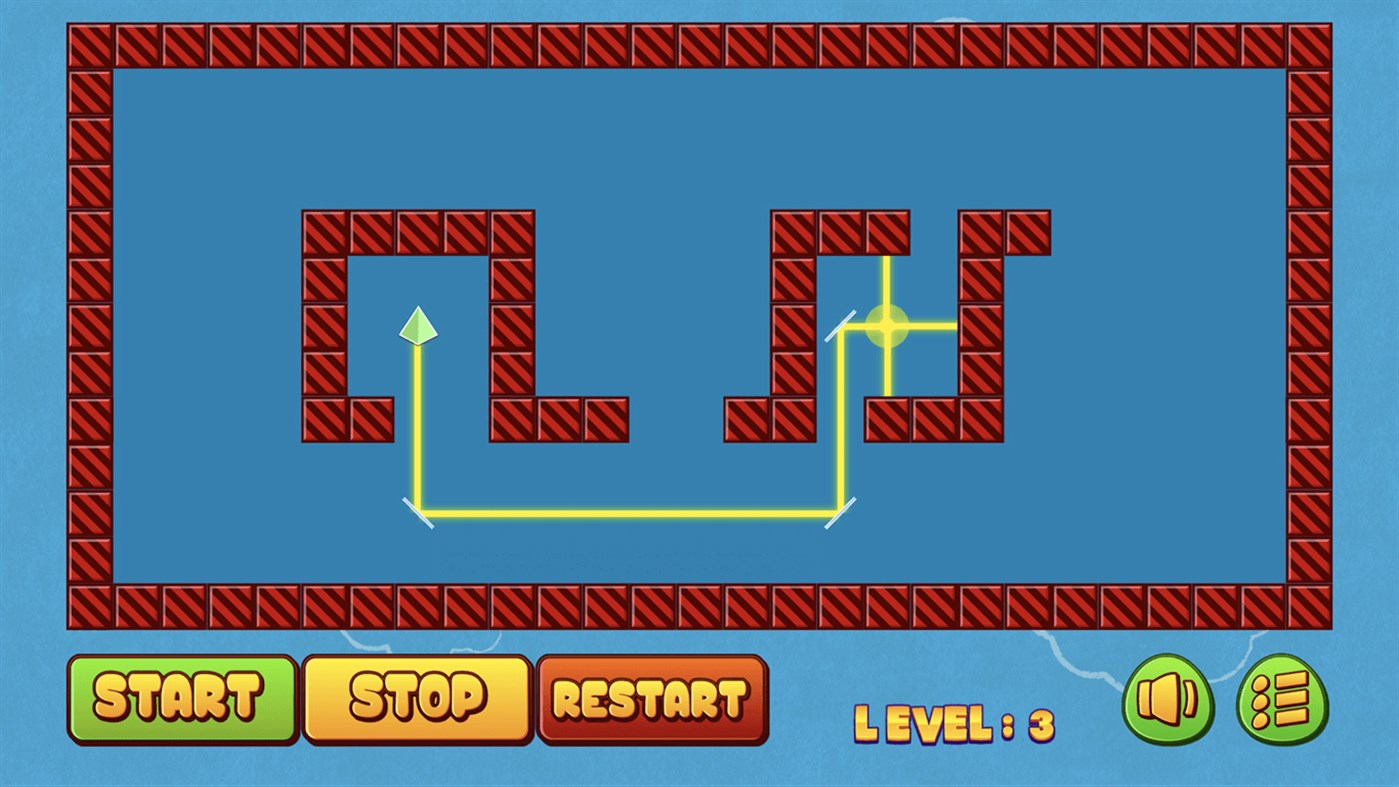 #1. Light Way Reflection Puzzle (Windows) 由: JiMing