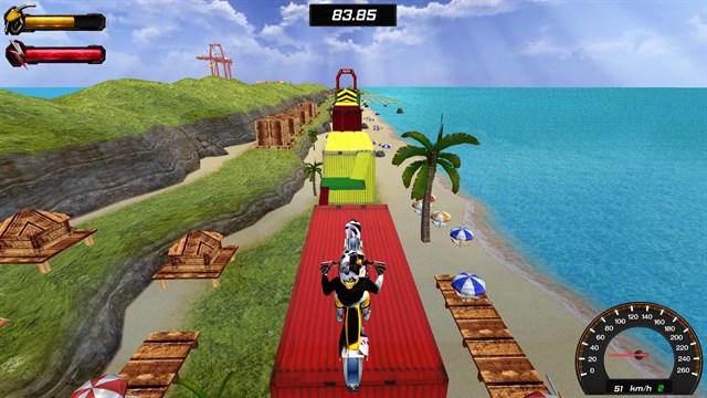 Hill Bike Racing 3D – Turbo Stunt screenshot 3