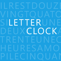 Letter Clock