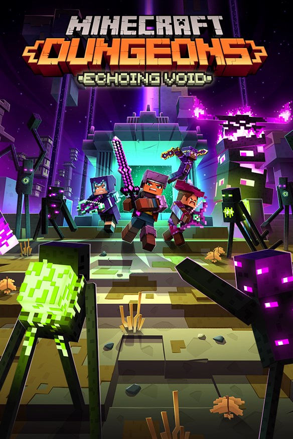 Minecraft Dungeons: Echoing Void Xbox Series X|S and Xbox One cover art