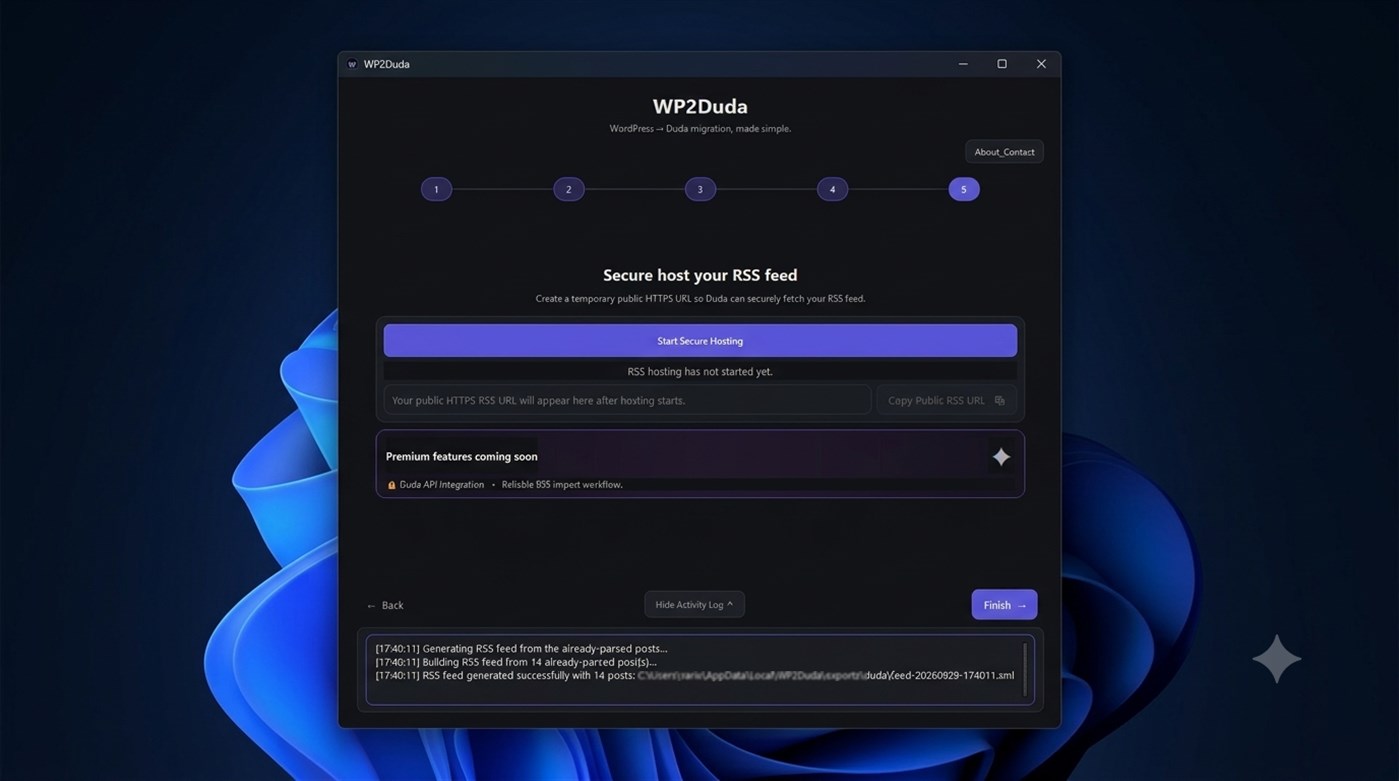 #3. WP2Duda (Windows) Von: VSCreation