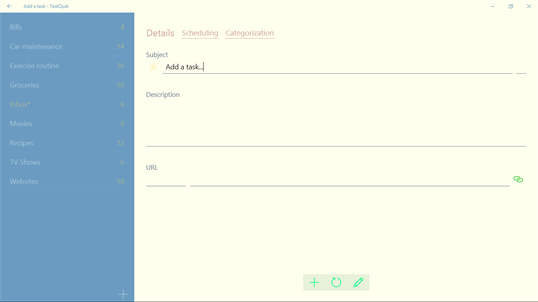 TaskQuik for Windows 10 screenshot 2