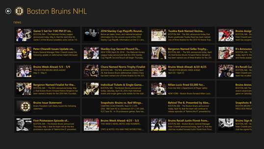 Boston Bruins NHL screenshot 3
