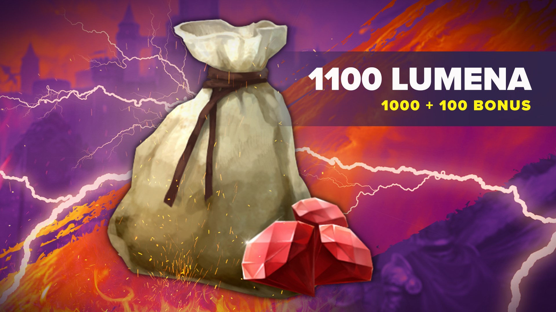 Bless Unleashed: 1,000 Lumena + 10% (100) Bonus
