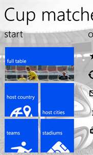 Cup matches screenshot 1