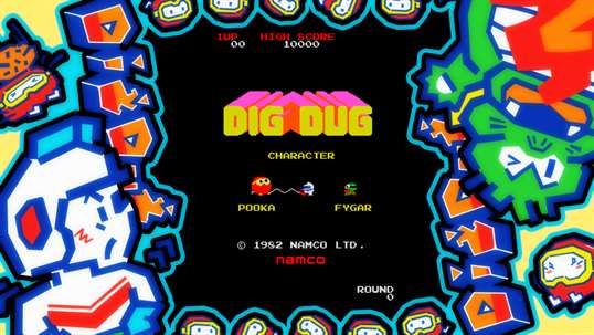 ARCADE GAME SERIES: DIG DUG screenshot 1