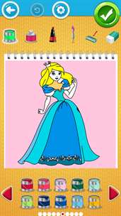Princess Coloring Book for Kids screenshot 3