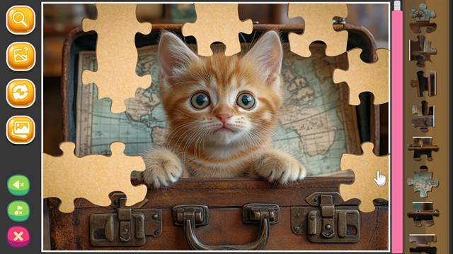 Jigsaw Paws: Kitten Edition for PC & XBOX screenshot 2