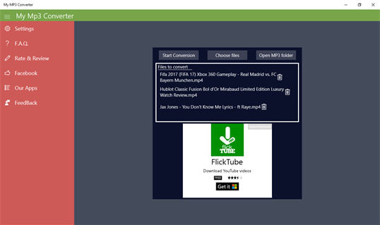 My MP3 Converter for Windows 10 PC Free Download Best