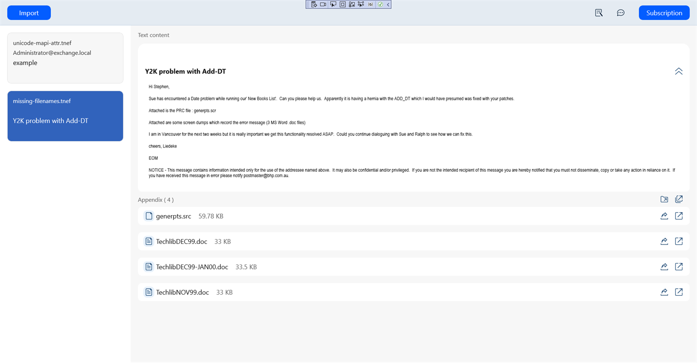#2. Winmail.dat - Dat File Viewer (Windows) Göre: CardDevelop