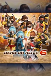 طقم ملابس النينجا المتحول DOA6